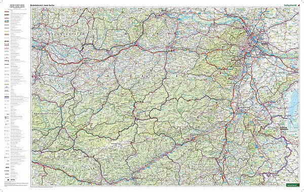 Spodnja Avstrija 1:150.000