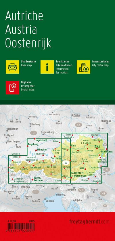 Avstrija 1:300.000 (novo)