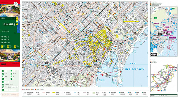 Barcelona 1:10 000 (City Pocket)