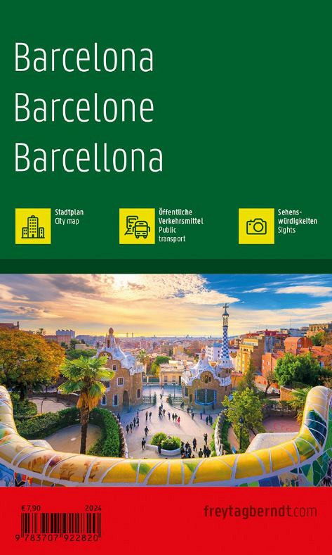 Barcelona 1:10 000 (City Pocket)