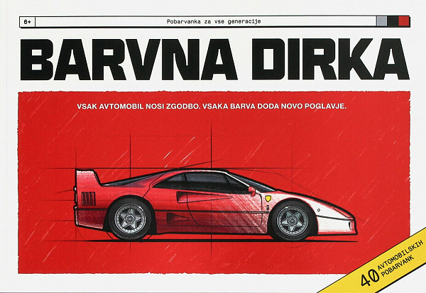 Barvna dirka (pobarvanka za vse generacije)
