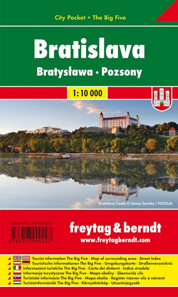 Bratislava 1:10.000 (City Pocket)