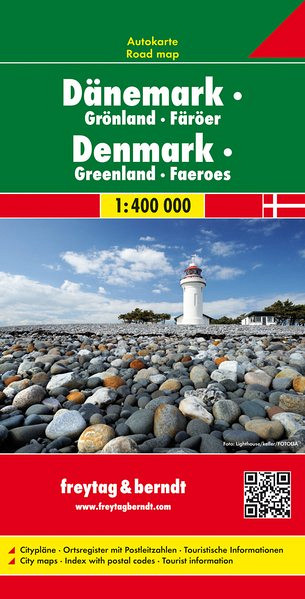 Danska, Grenlandija, Ferski otoki 1:400 000