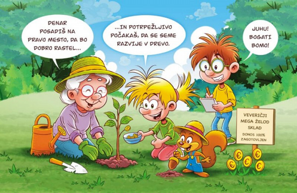 Detektiva Nik in Eva raziskujeta svet denarja