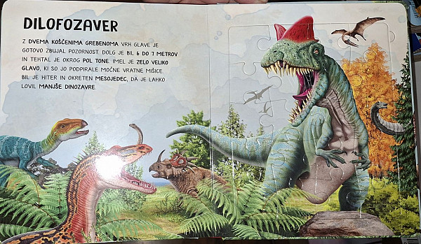 Dinozavri (Knjiga sestavljanka)