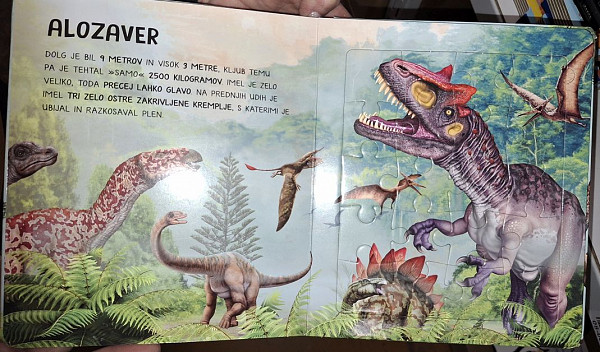 Dinozavri (Knjiga sestavljanka)