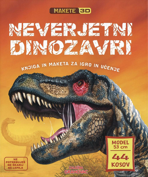 Neverjetni dinozavri (Makete 3D)