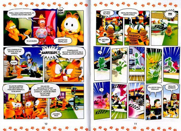 Garfield: Lazanje in divjanje (broširana)