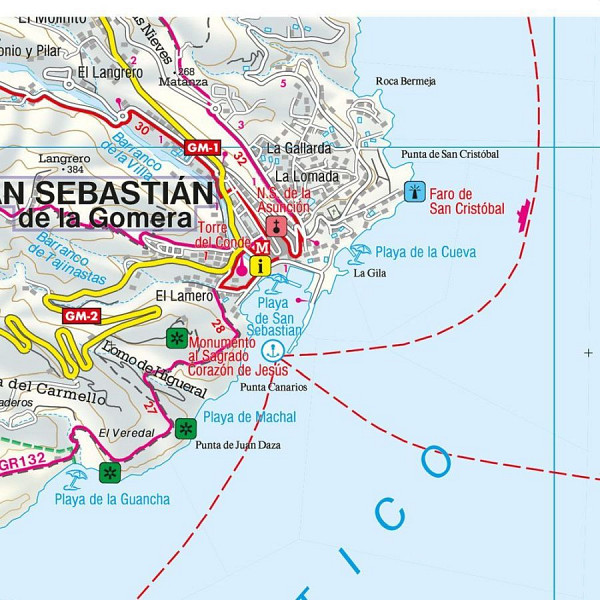 La Gomera 1:36.000 (pohodna karta)