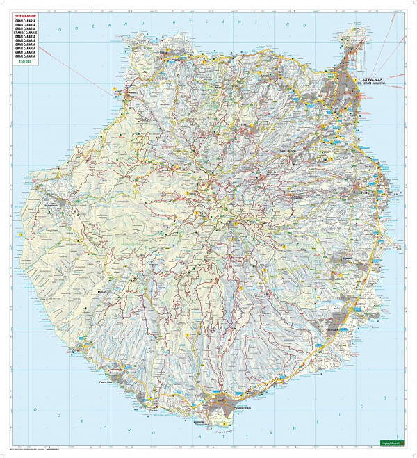 Gran Canaria 1:50.000