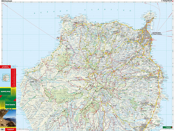 Gran Canaria 1:50.000 (pohodna karta)