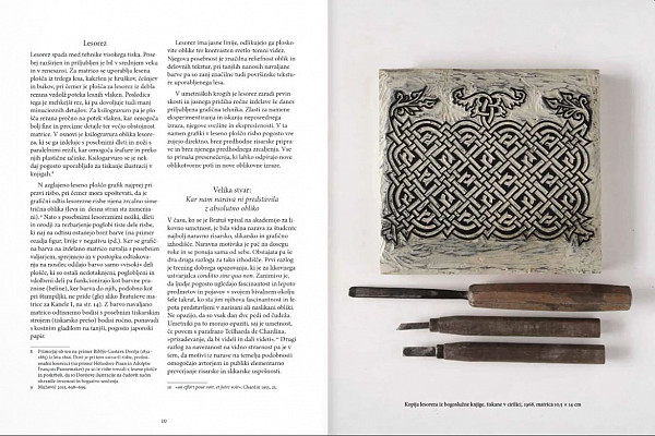 Grafika: Lesorez, litografija, sitotisk