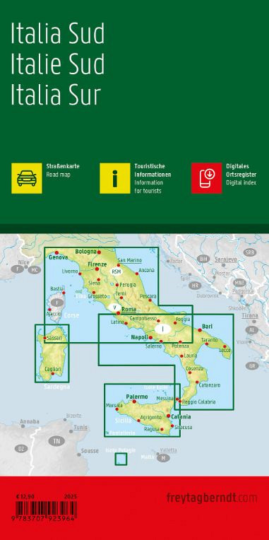 Južna Italija 1:500.000 (nova)
