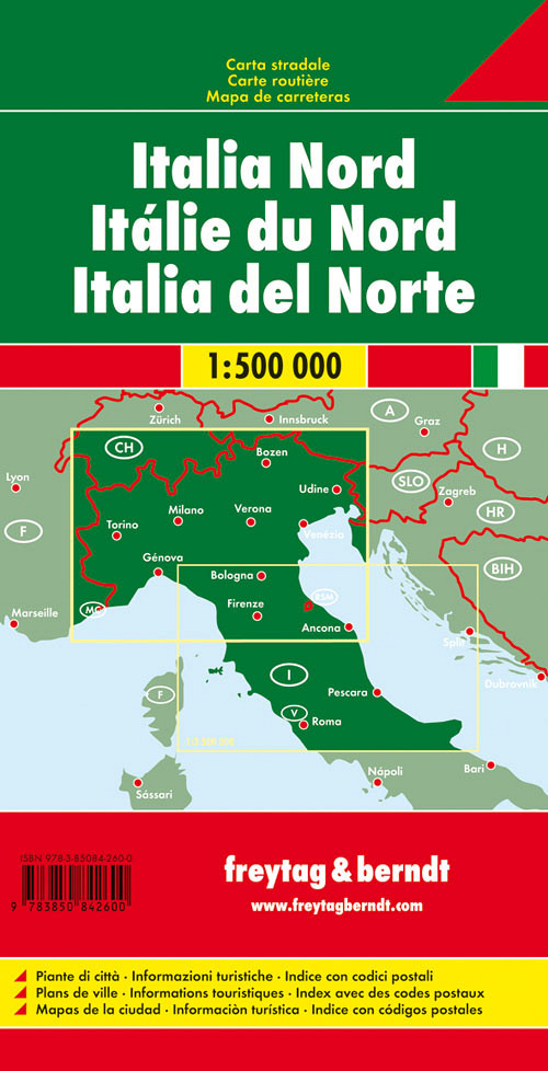 Italija Sever - 1:500.000