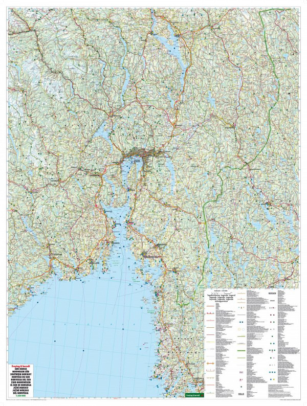 Južna Norveška 1:250.000 (Nova)