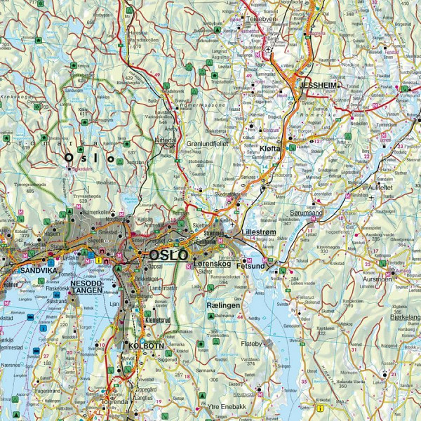 Južna Norveška 1:250.000 (Nova)
