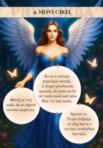 Angeli prerokbe - karte z uvidi v prihodnost