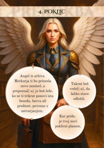Angeli prerokbe - karte z uvidi v prihodnost