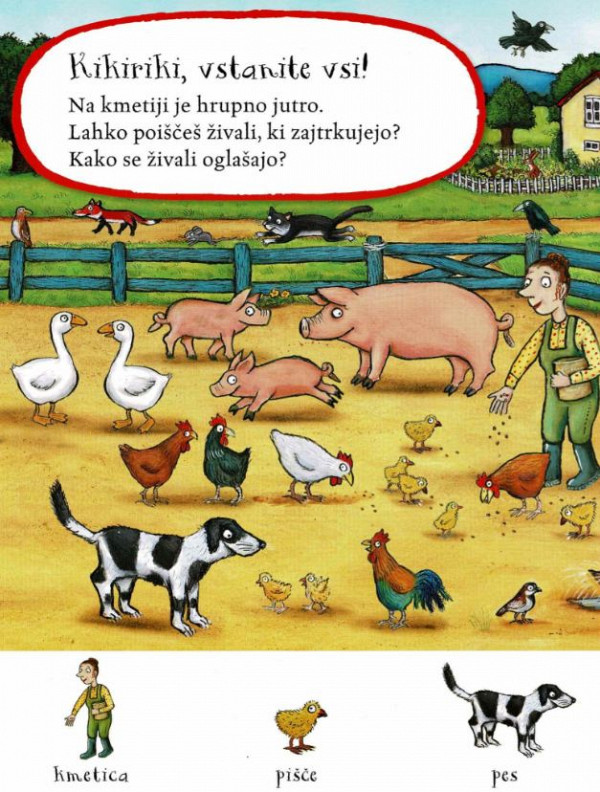 Na kmetiji - Poglej in poišči