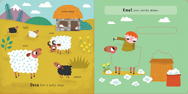 Kmetija (Igrive kartonke)