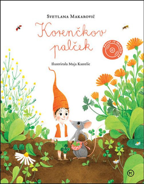 Korenčkov palček (slikanica s CD-jem)