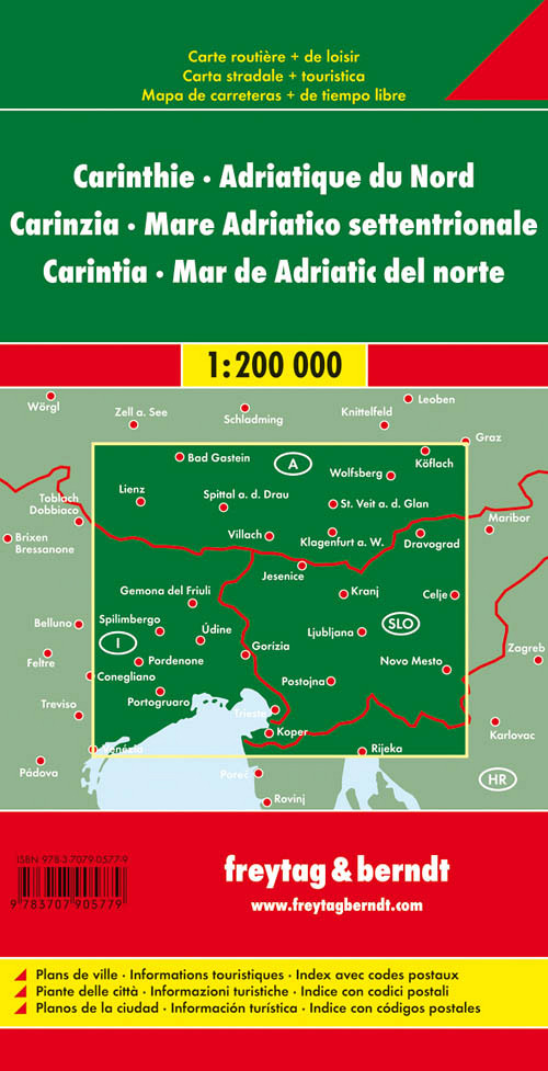 Koroška / Severni Adriatik 1: 200.000