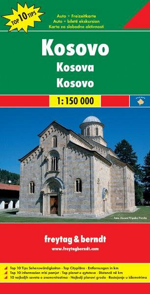 Kosovo 1:150.000 (Top 10 znamenitosti)