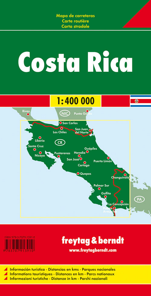 Kostarika 1:400.000