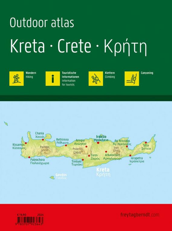 Kreta 1:50.000 (pohodni atlas)
