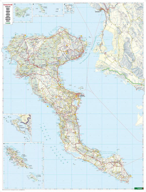 Krf 1:50 000 (Island pocket)