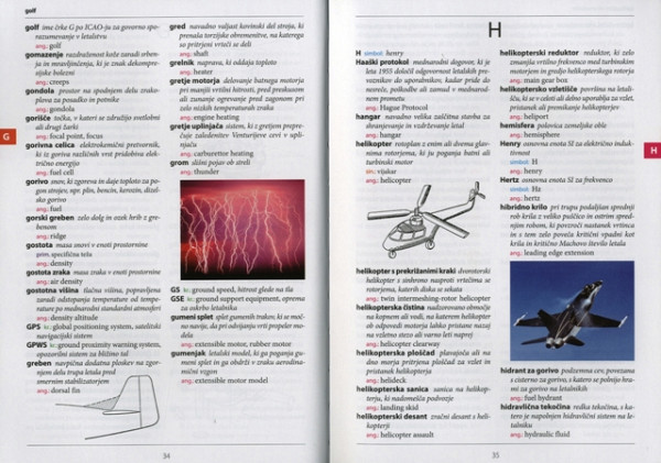 Letalski razlagalni slovar