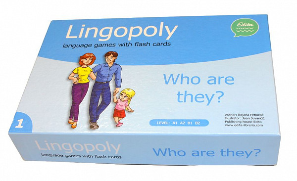 Lingopoly game: Who are they? (learn English)