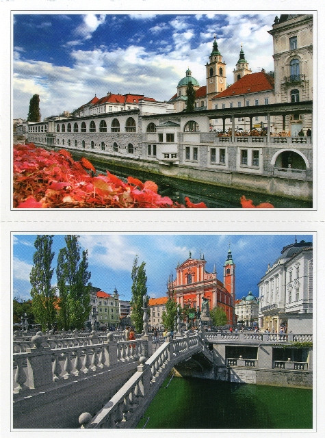 Ljubljana (18 razglednic)