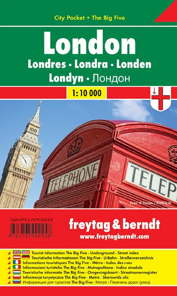 London 1:10 000 (City Pocket)