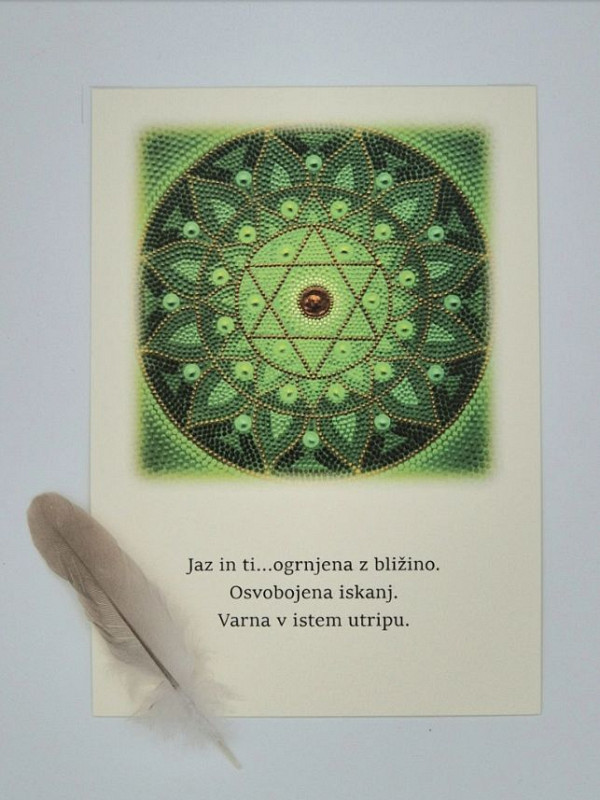 Kartoline: Čarne srčnice (17 motivov)