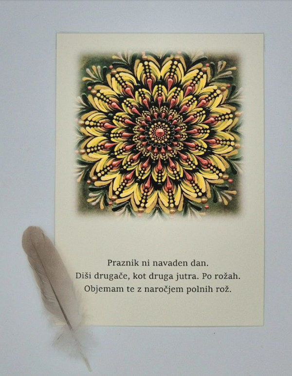 Kartoline: Čarne srčnice (17 motivov)