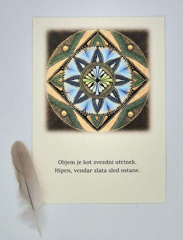 Kartoline: Čarne srčnice (17 motivov)