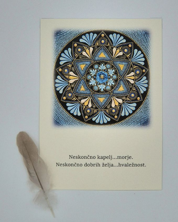 Kartoline: Čarne srčnice (17 motivov)