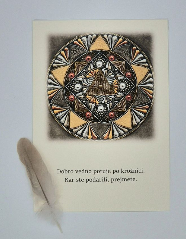 Kartoline: Čarne srčnice (17 motivov)