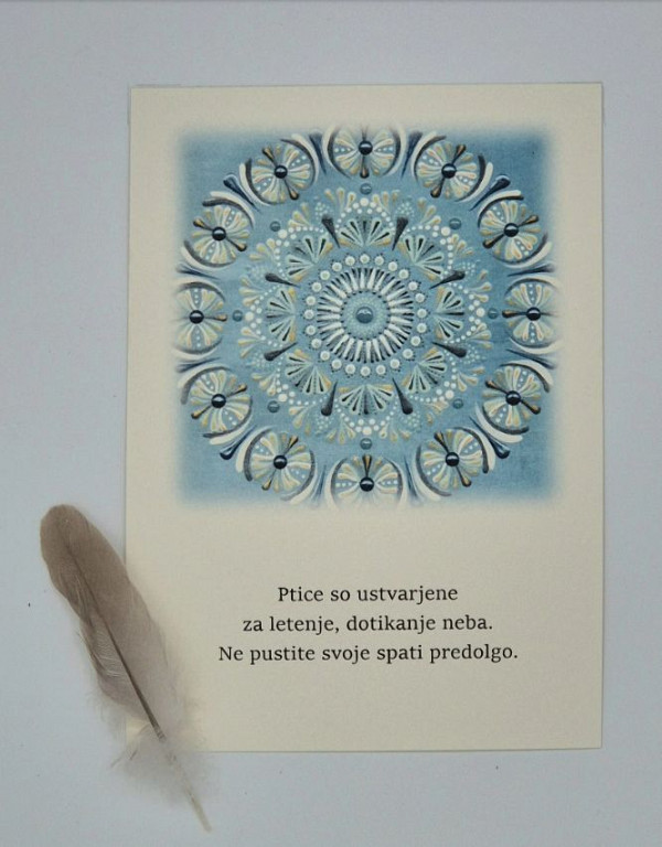 Kartoline: Čarne srčnice (17 motivov)