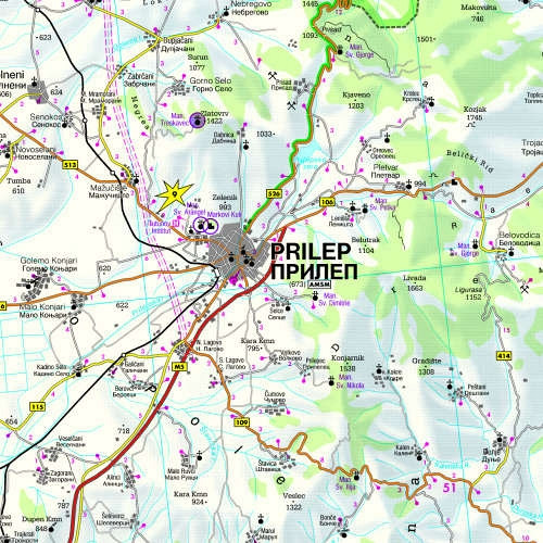 Makedonija 1:200.000 (Top 10 znamenitosti)