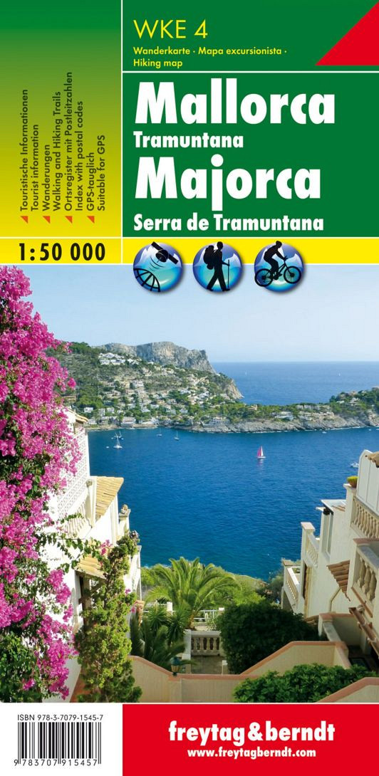 Mallorca - Tramuntana 1:50.000 (pohodniška karta)