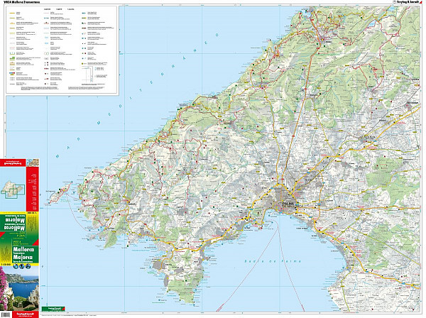 Mallorca - Tramuntana 1:50.000 (pohodniška karta)