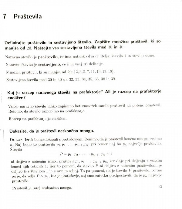 Matematika na splošni maturi (višja raven)