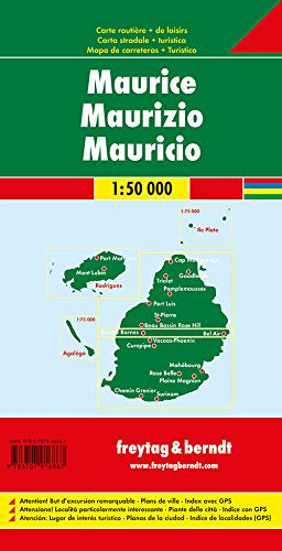 Mauritius-Rodriguez 1:50.000