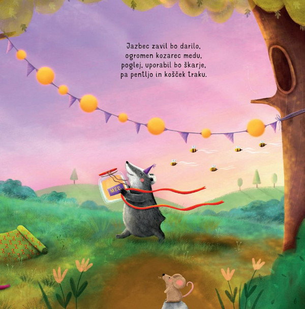 Medvedek praznuje rojstni dan