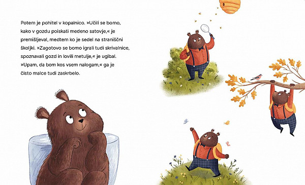 Medvedkov prvi šolski dan