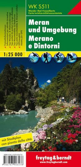 Merano in okolica 1:25.000 (turistična karta)