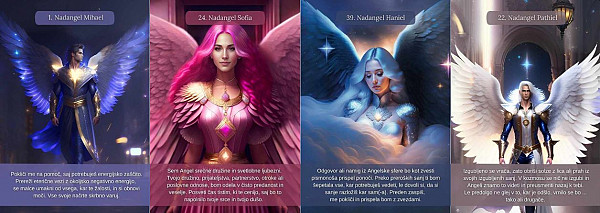Mistični angeli (44 kristalnih kart + knjižica)