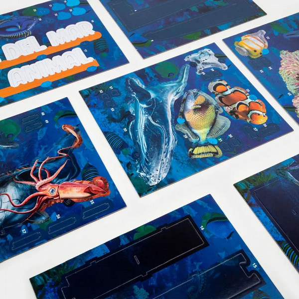 Morske živali (Sestavi svojo dioramo)